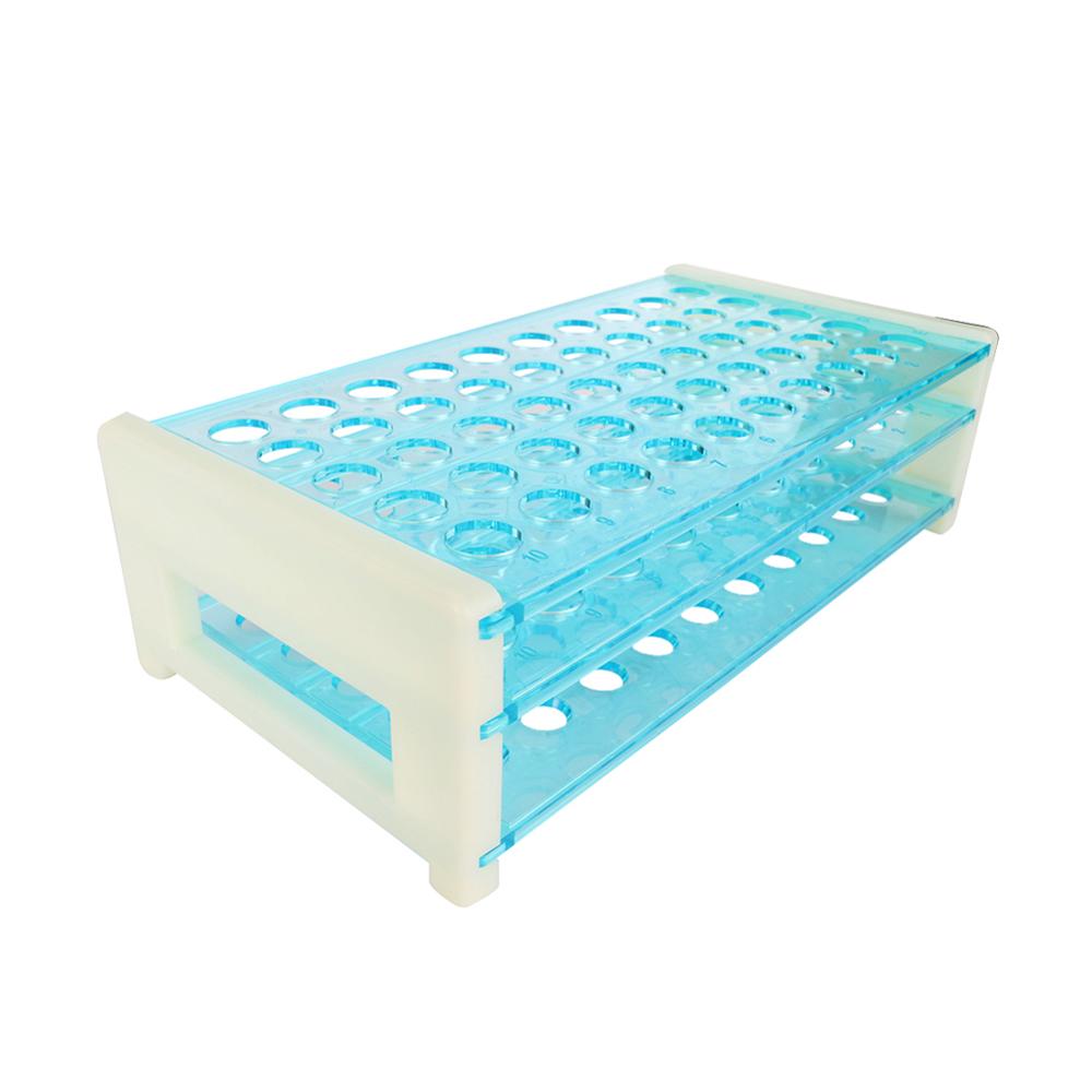 Centrifuge Tube Rack - Plastik 50 Lubang 13Mm Tabung Uji
