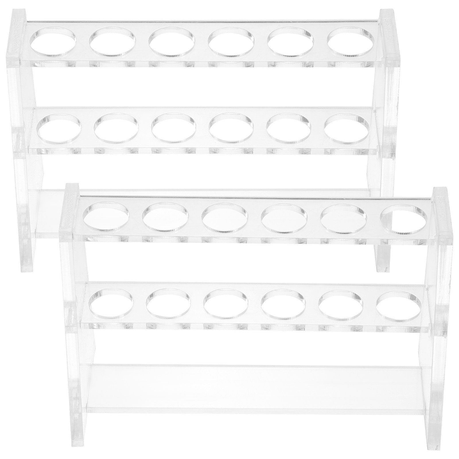 Centrifuge Tube Rack - 2 Buah Rak Tabung Uji Akrilik