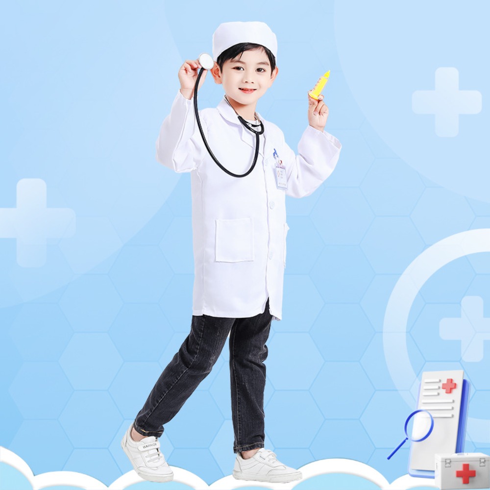 Medical Laboratory - Set Kostum Peran Dokter & Perawat