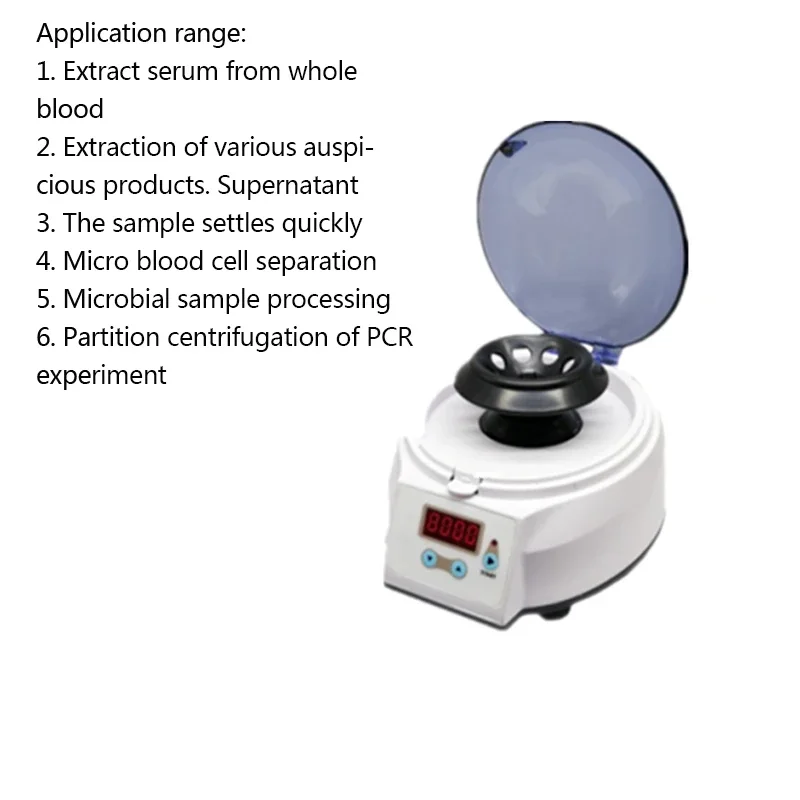 Medical Lab Upgrade - Peningkatan Kecepatan Tinggi Listrik Microcentrifuge Mini