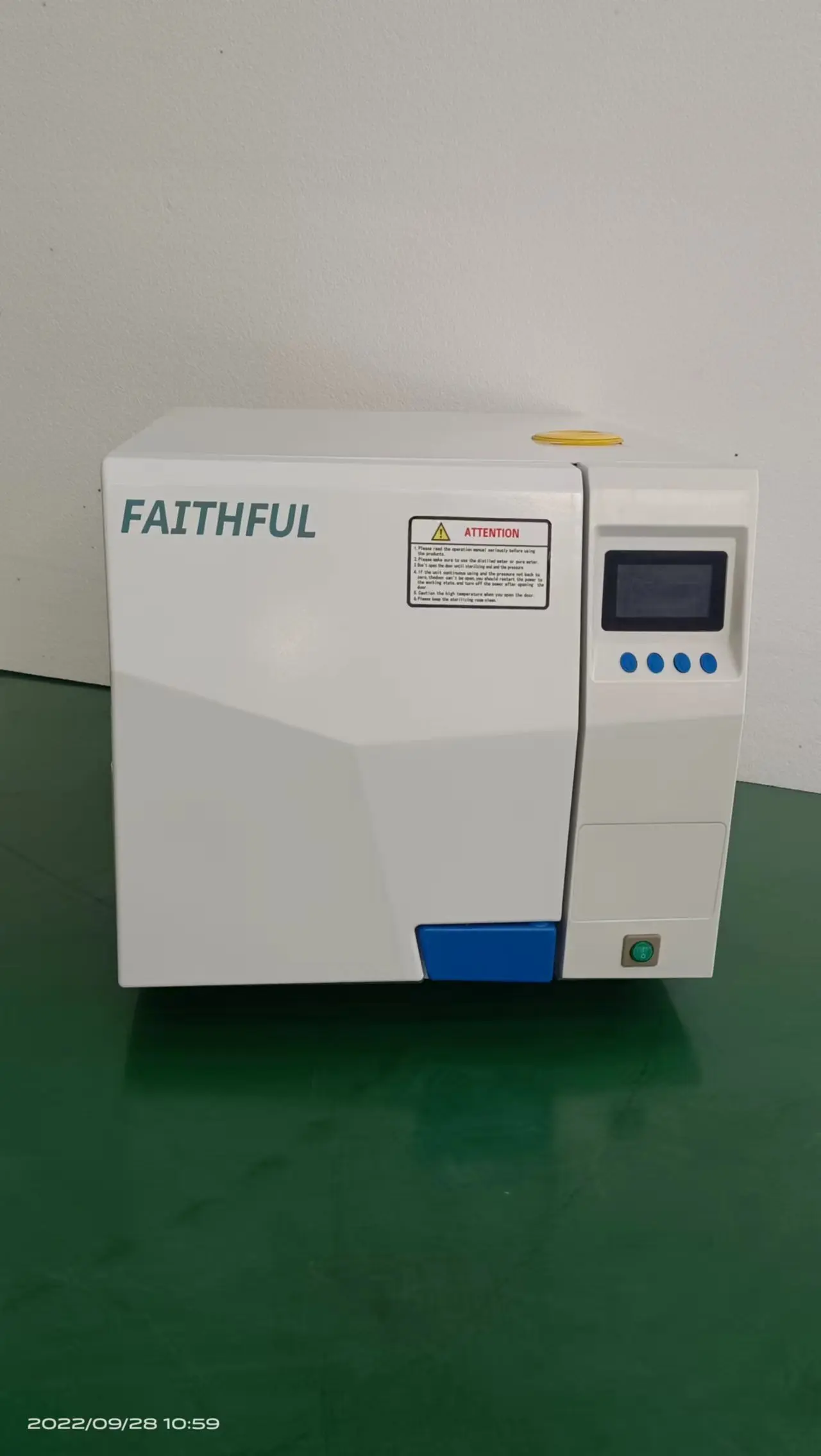 Autoclave Sterilizer Dental - Mesin Sterilisasi Autoklaf Uap Portabel Otomatis