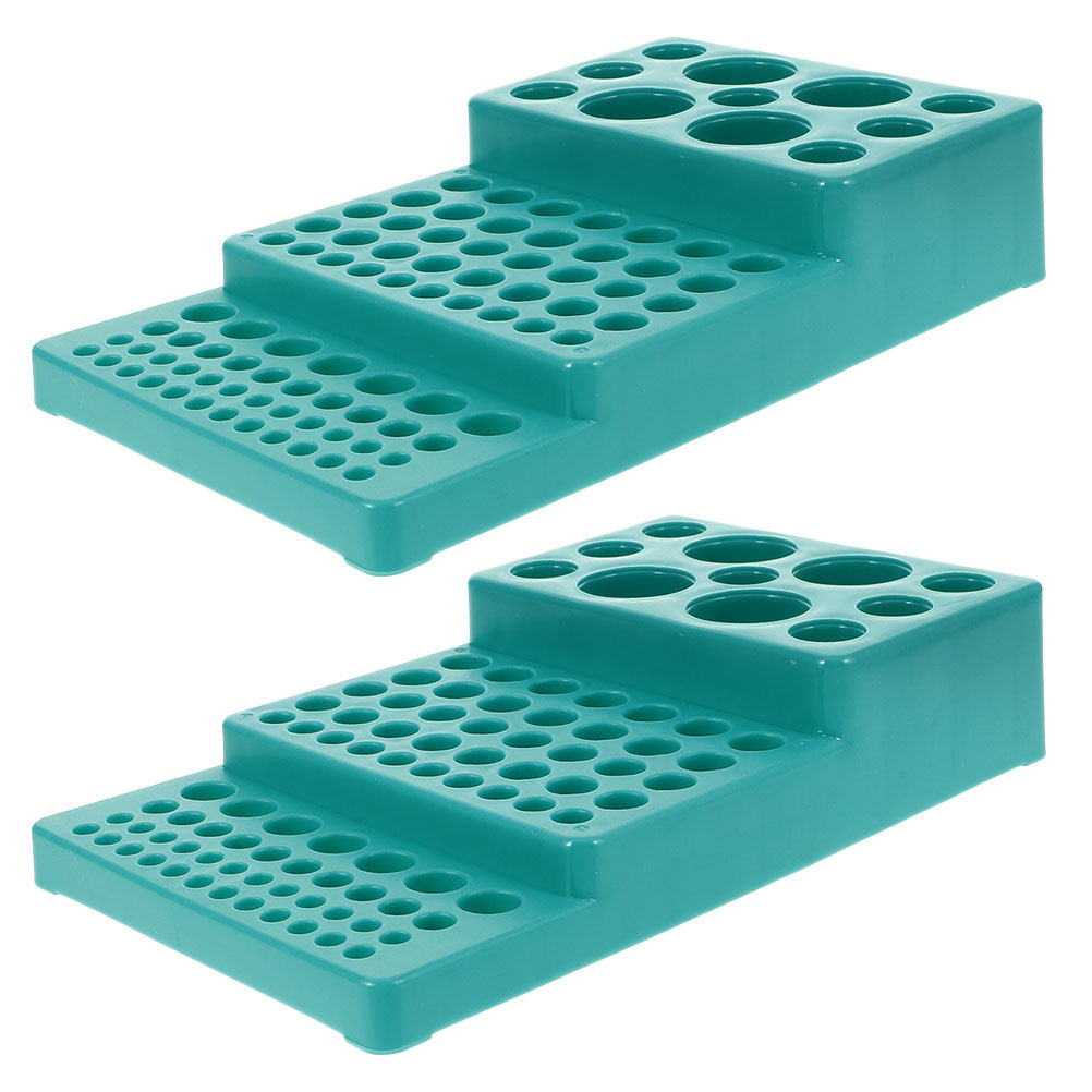Centrifuge Tube Rack - 2 buah Rak Plastik 4-28Mm Penyangga