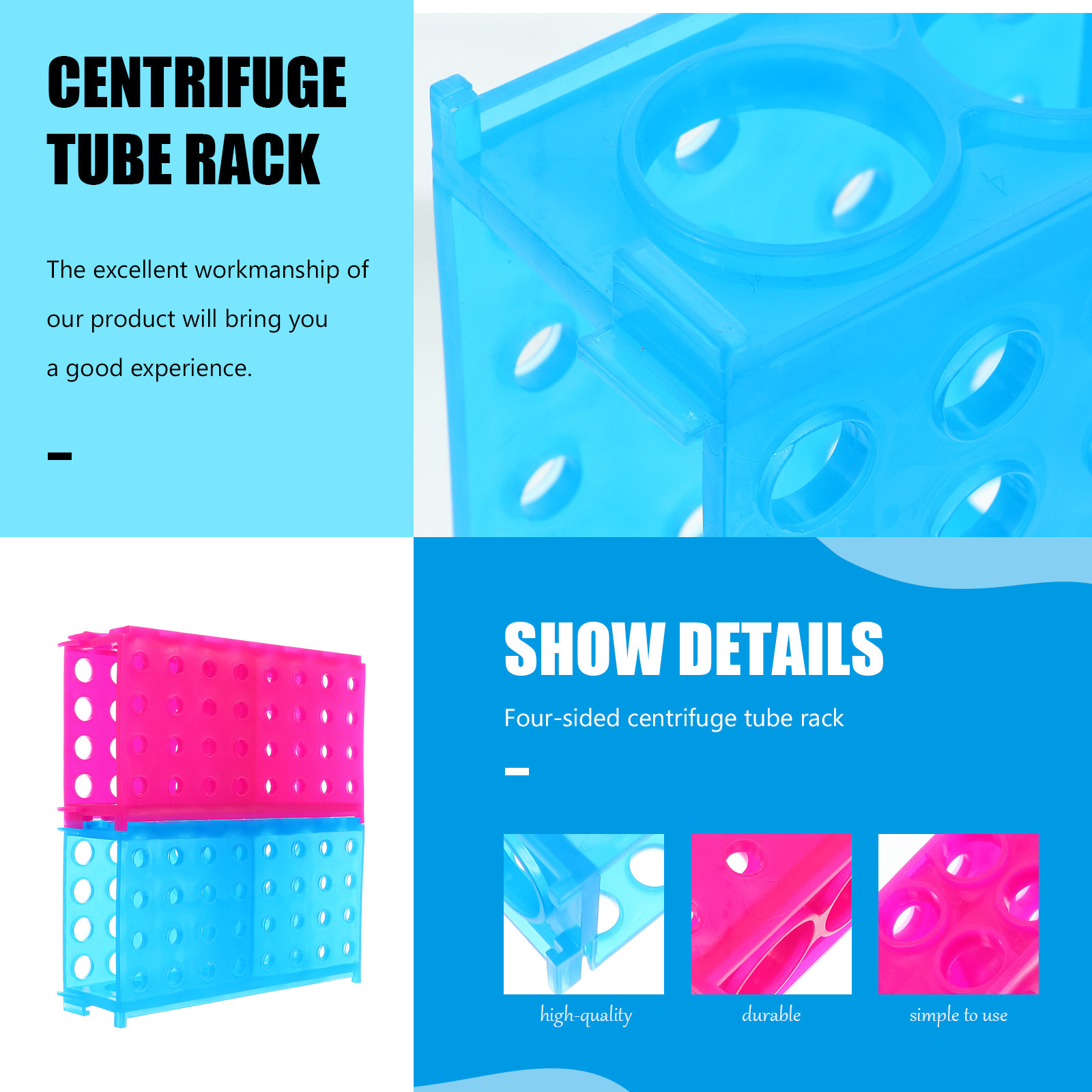 2 Buah Rak Tabung Centrifuge P - Centrifuge Tube Rack ulasan dan harga