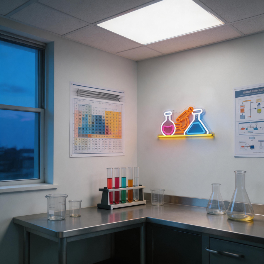 Papan Neon LED Peralatan Labor - Medical Lab Technology ulasan dan harga