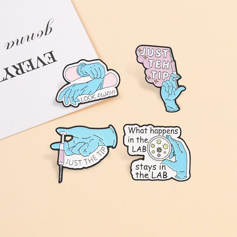 Pin Enamel Laboratorium Sains, - Medical Lab Tech ulasan dan harga
