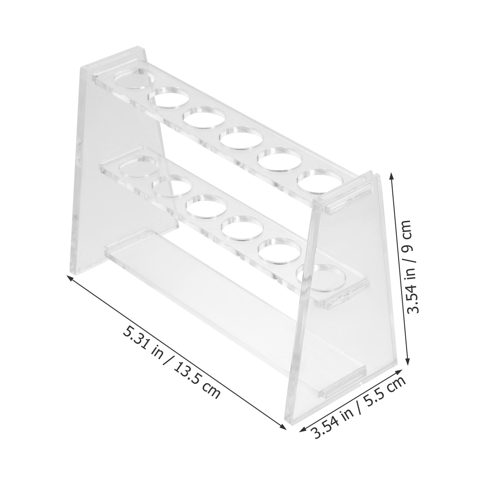 2 Buah Rak Tabung Uji Akrilik  - Centrifuge Tube Rack ulasan dan harga