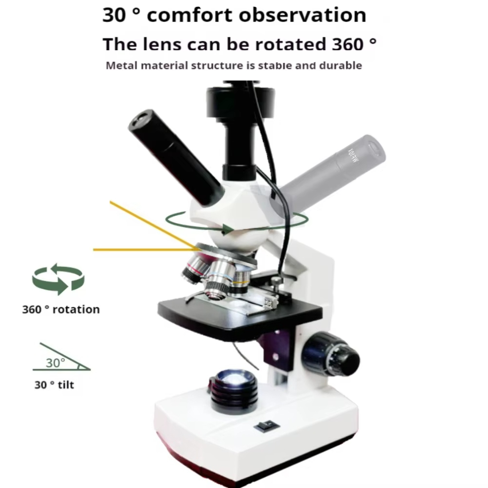 Mikroskop Digital Layar HD Ter - Medical Laboratory ulasan dan harga