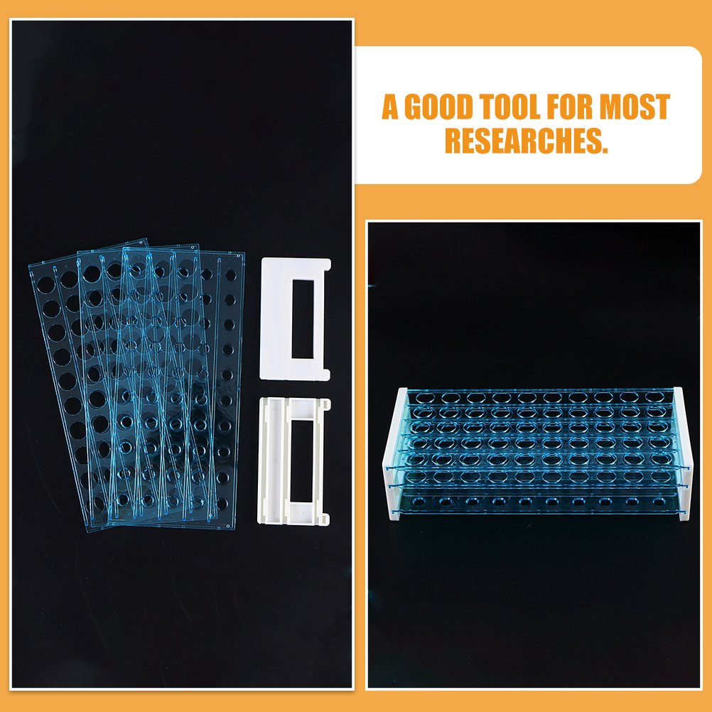 Rak Tabung Uji Laboratorium 50 - Centrifuge Tube Rack ulasan dan harga