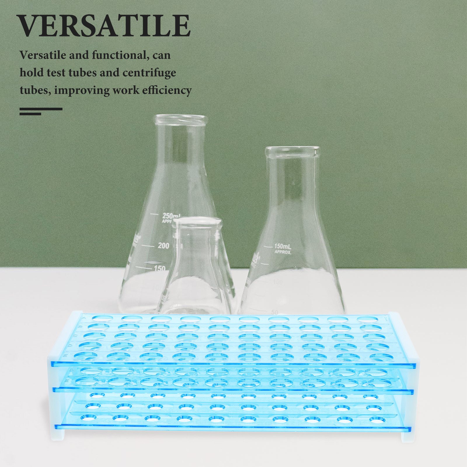 3 Buah Rak Tabung Uji, Penyang - Centrifuge Tube Rack ulasan dan harga